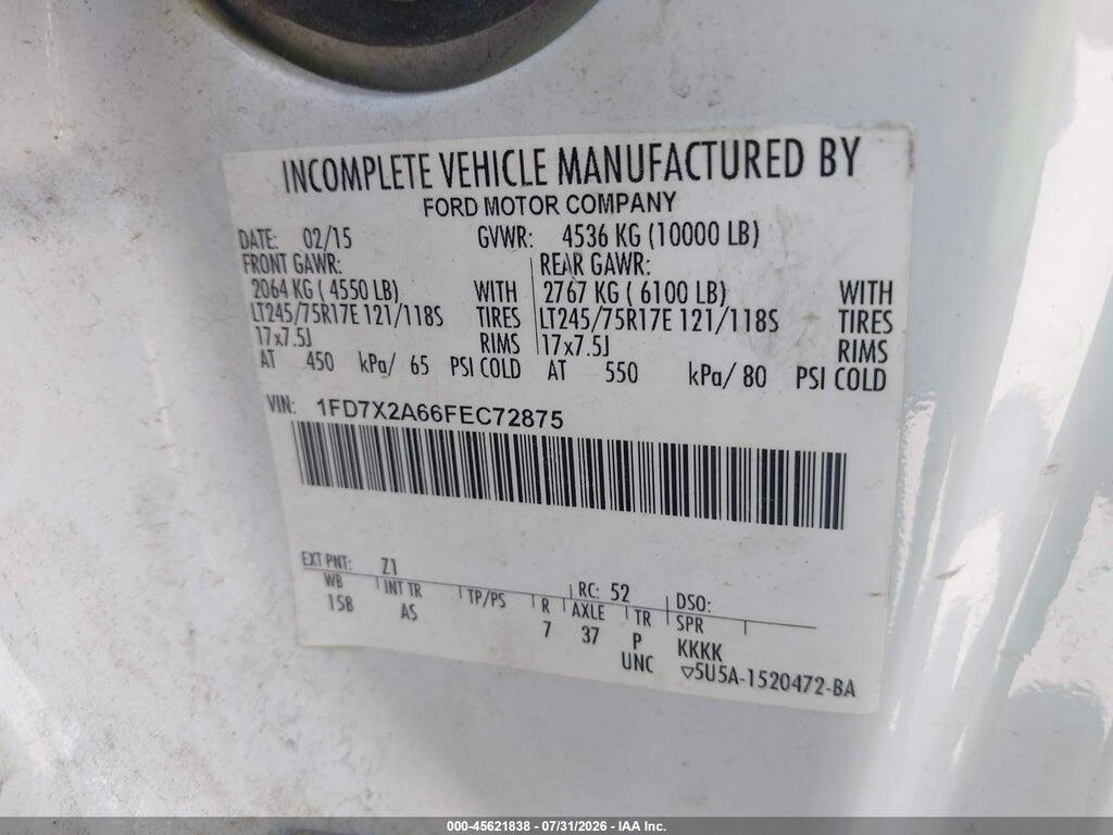 1FD7X2A66FEC72875 2015 FORD F-250 photo no. 9