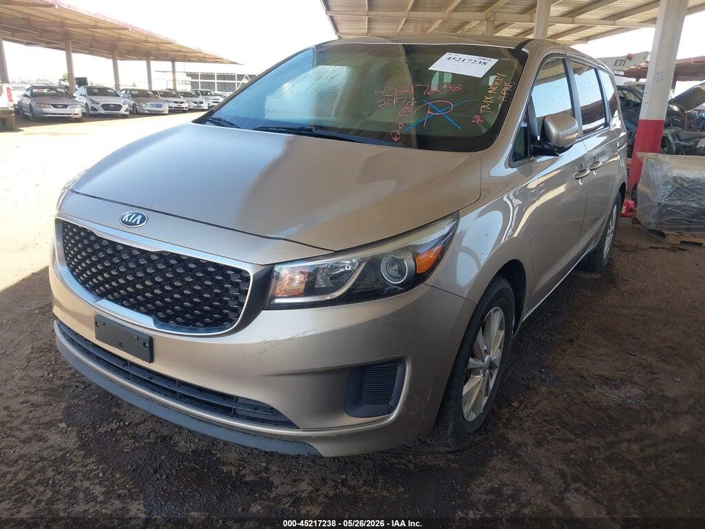 KNDMB5C14H6227987 2017 KIA SEDONA photo no. 2