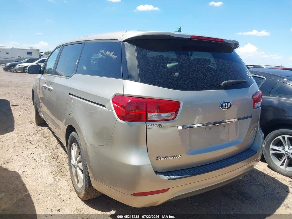 KNDMB5C14H6227987 2017 KIA SEDONA photo no. 3