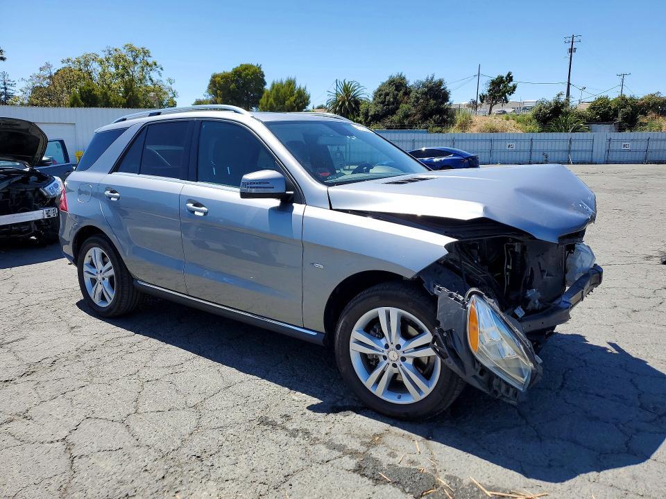 4JGDA5HB4CA028489 2012 MERCEDES-BENZ ML photo no. 4