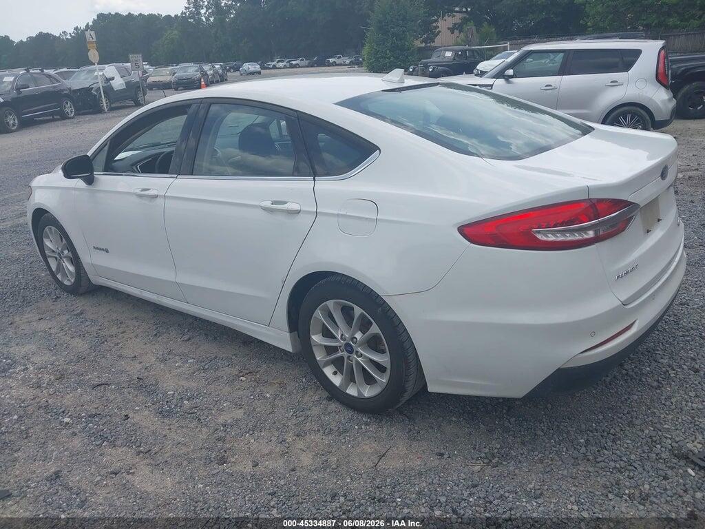 3FA6P0LU7KR211449 2019 FORD FUSION HYBRID photo no. 3