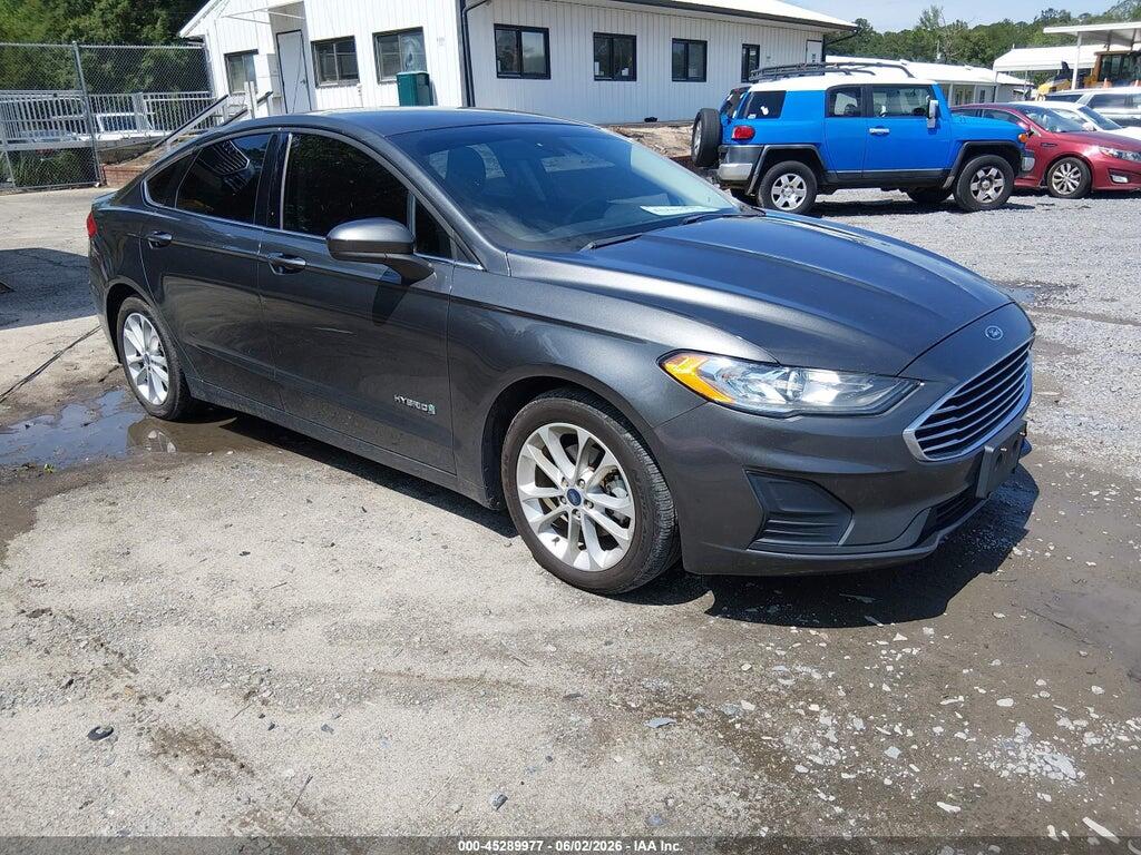 3FA6P0LU4KR211442 2019 FORD FUSION HYBRID photo no. 1