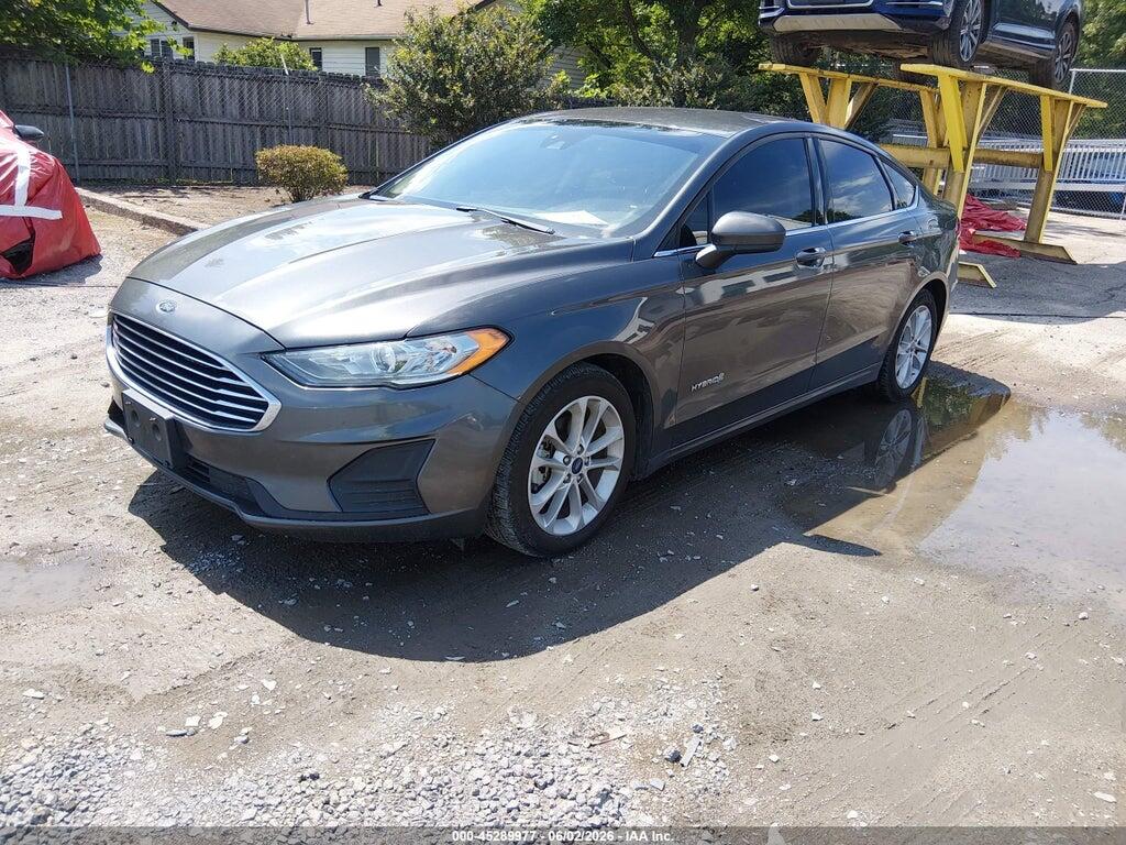 3FA6P0LU4KR211442 2019 FORD FUSION HYBRID photo no. 2
