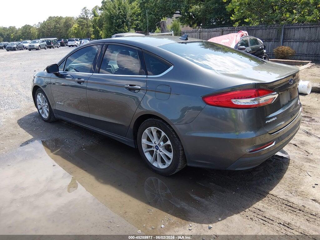 3FA6P0LU4KR211442 2019 FORD FUSION HYBRID photo no. 3