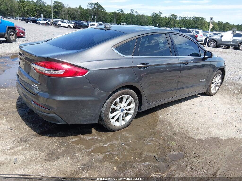 3FA6P0LU4KR211442 2019 FORD FUSION HYBRID photo no. 4