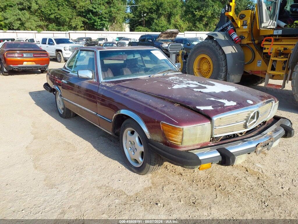 1985 MERCEDES-BENZ 380 WDBBA45C6FA017161
