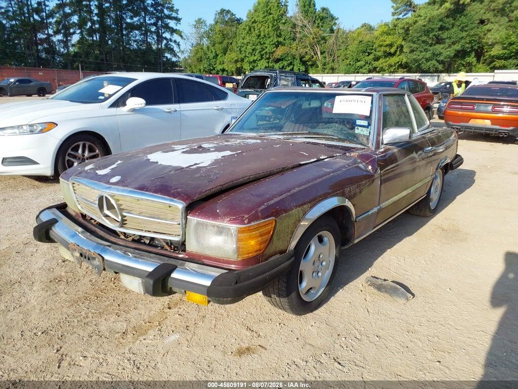 WDBBA45C6FA017161 1985 MERCEDES-BENZ 380 photo no. 2