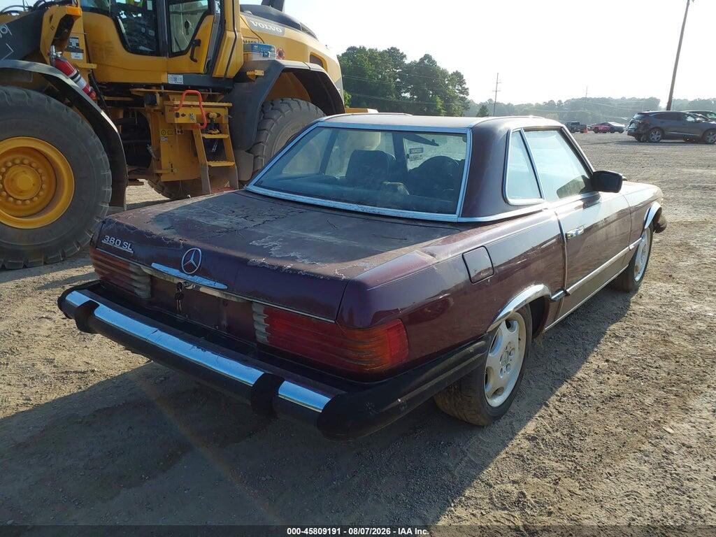 WDBBA45C6FA017161 1985 MERCEDES-BENZ 380 photo no. 4