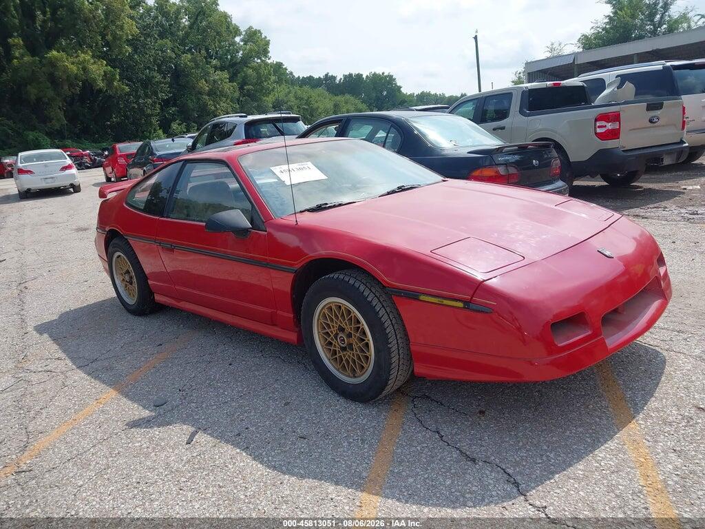 1G2PG119XJP213192 1988 PONTIAC FIERO photo no. 1