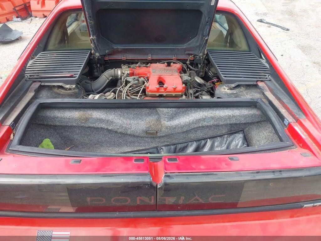 1G2PG119XJP213192 1988 PONTIAC FIERO photo no. 10