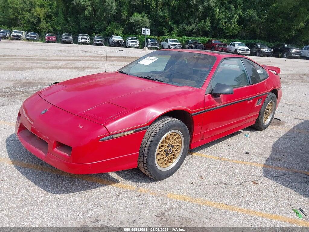 1G2PG119XJP213192 1988 PONTIAC FIERO photo no. 2