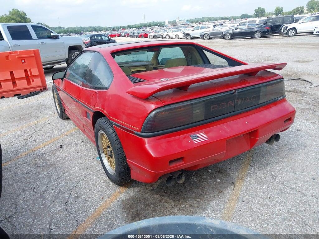 1G2PG119XJP213192 1988 PONTIAC FIERO photo no. 3