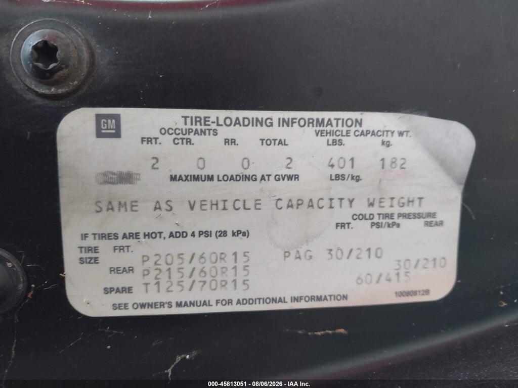 1G2PG119XJP213192 1988 PONTIAC FIERO photo no. 9