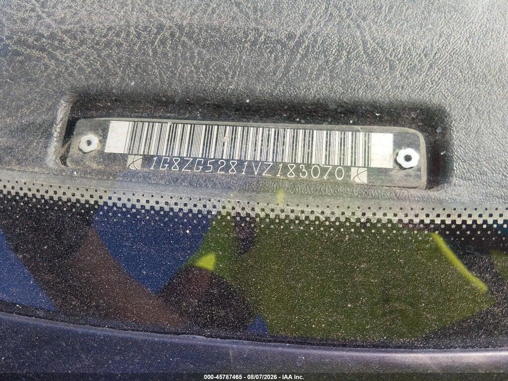 1G8ZG5281VZ183070 1997 SATURN SL photo no. 9