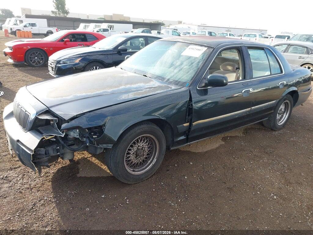 2MEFM74W9XX664748 1999 MERCURY GRAND MARQUIS photo no. 2