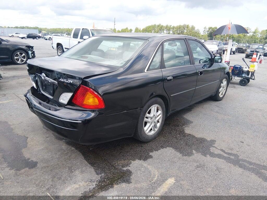 4T1BF28B3YU044356 2000 TOYOTA AVALON photo no. 4