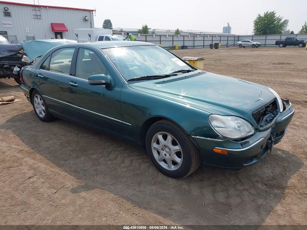 2000 MERCEDES-BENZ S 500 WDBNG75J9YA048774