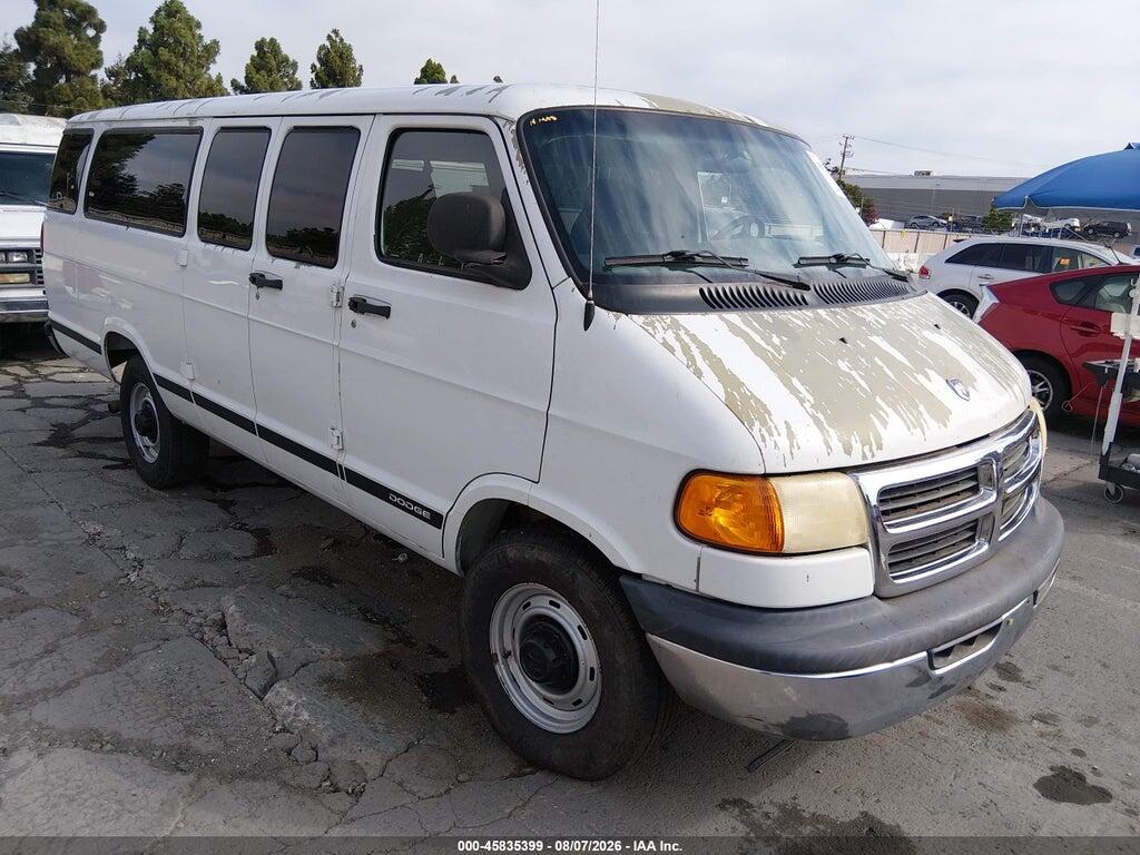 2001 DODGE RAM WAGON 3500 2B5WB35Z31K555515