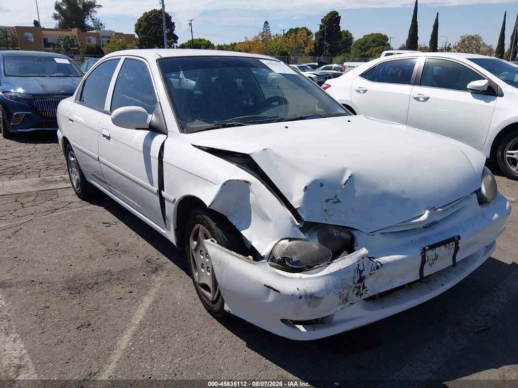 KNAFB121015073791 2001 KIA SEPHIA photo no. 1