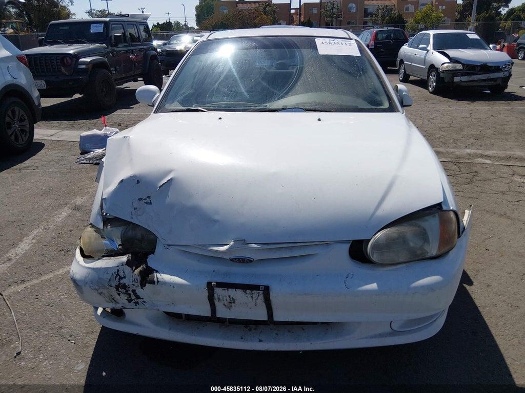 KNAFB121015073791 2001 KIA SEPHIA photo no. 12
