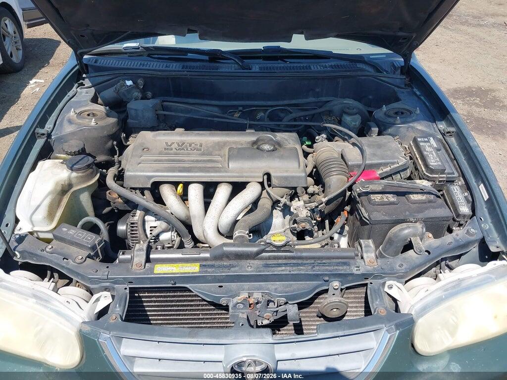 2T1BR12E81C389099 2001 TOYOTA COROLLA photo no. 10