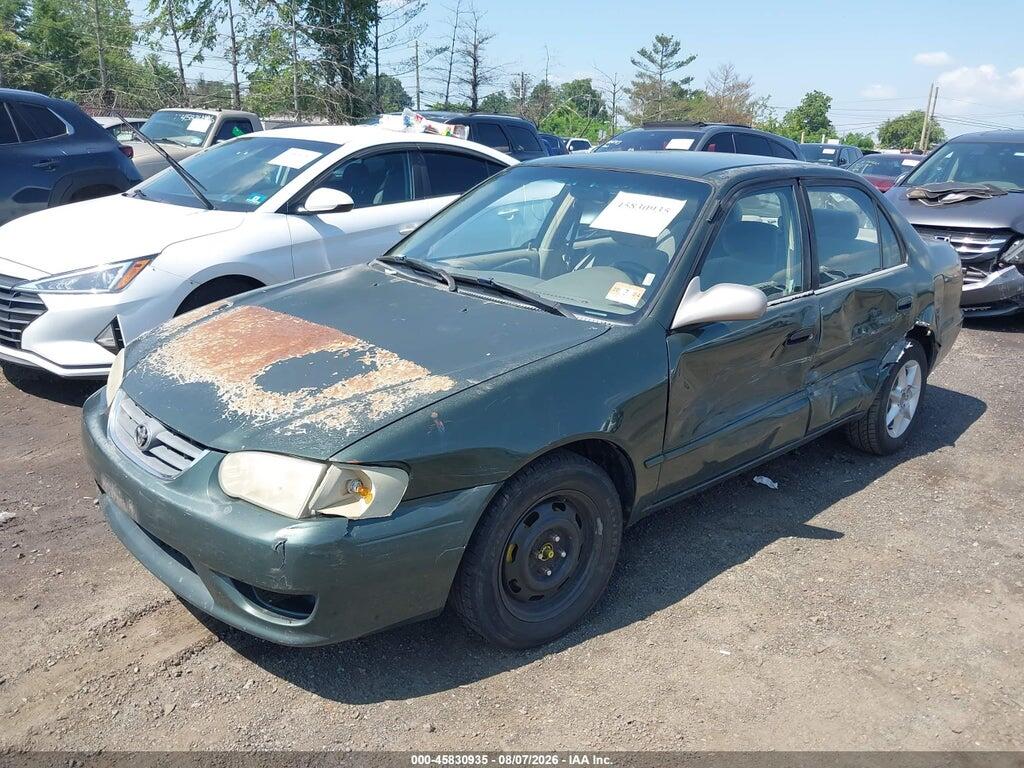 2T1BR12E81C389099 2001 TOYOTA COROLLA photo no. 2