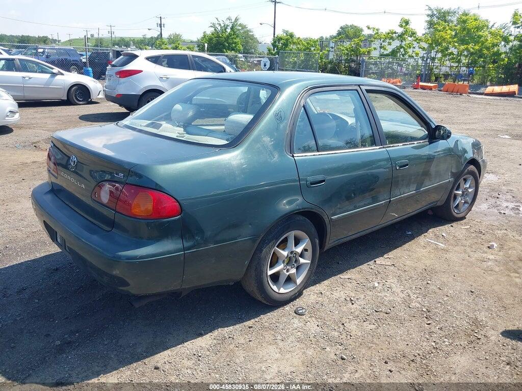 2T1BR12E81C389099 2001 TOYOTA COROLLA photo no. 4