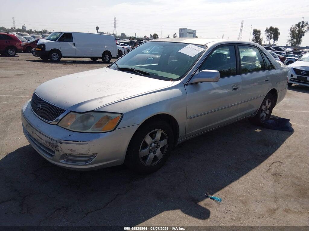 4T1BF28B71U186442 2001 TOYOTA AVALON photo no. 2