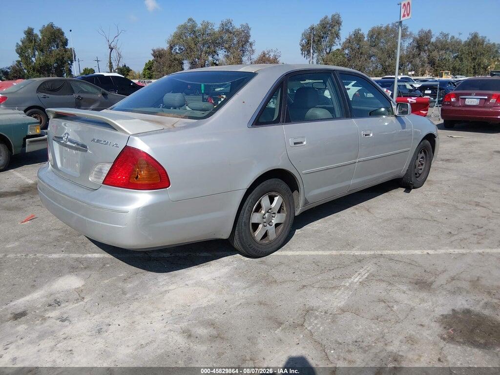 4T1BF28B71U186442 2001 TOYOTA AVALON photo no. 4