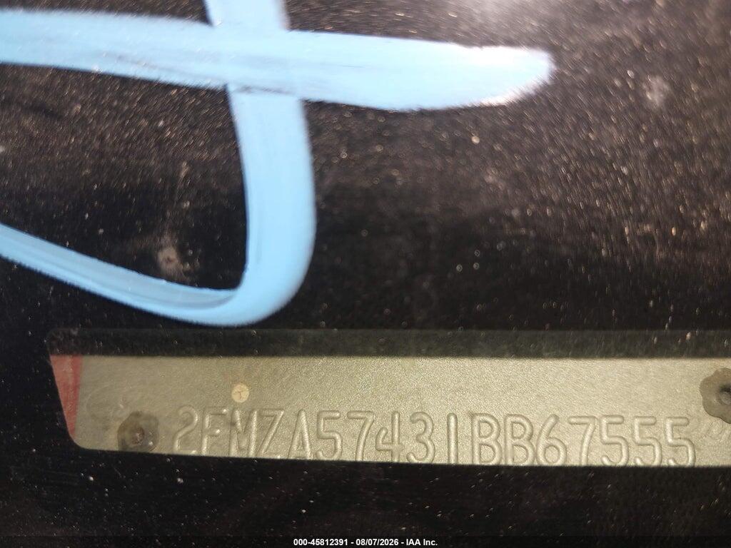 2FMZA57431BB67555 2001 FORD WINDSTAR photo no. 9