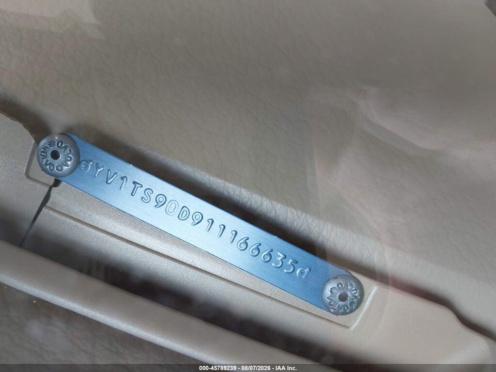 YV1TS90D911166635 2001 VOLVO S80 photo no. 9