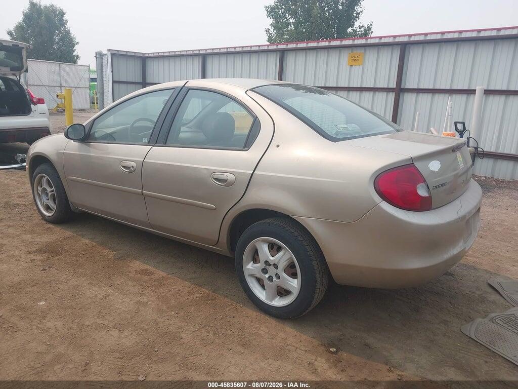 1B3ES46C52D634412 2002 DODGE NEON photo no. 3