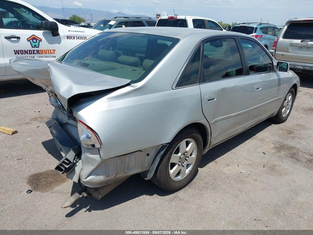 4T1BF28B92U249185 2002 TOYOTA AVALON photo no. 4