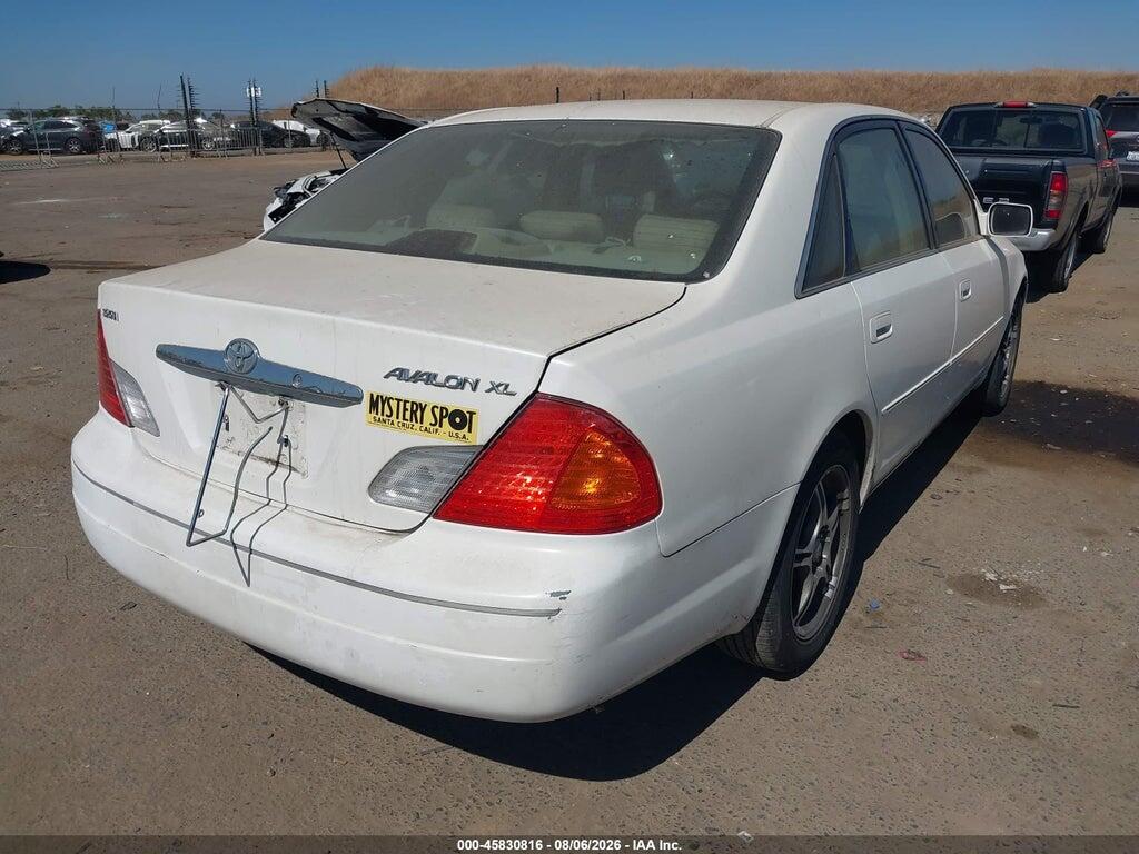 4T1BF28B62U261696 2002 TOYOTA AVALON photo no. 4