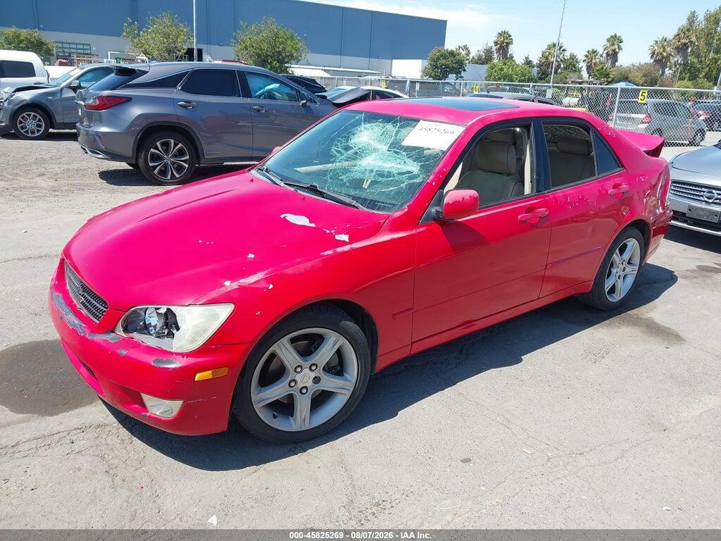 JTHBD192620036882 2002 LEXUS IS 300 photo no. 2