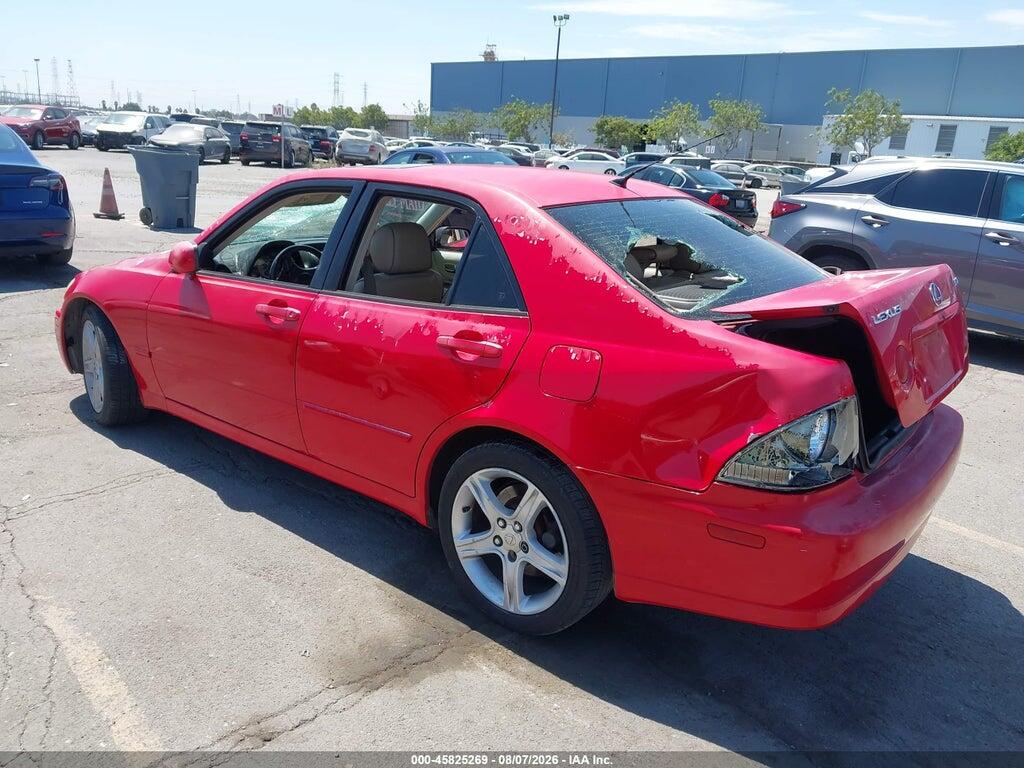 JTHBD192620036882 2002 LEXUS IS 300 photo no. 3