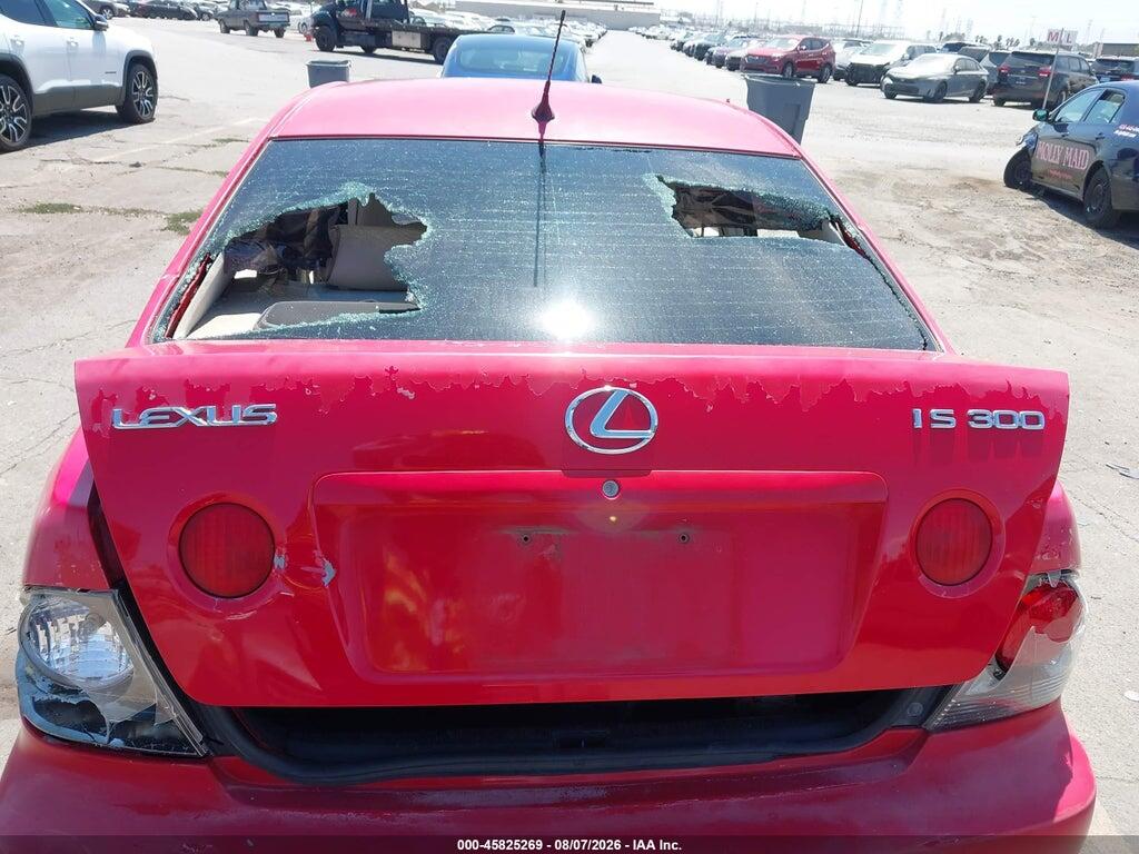 JTHBD192620036882 2002 LEXUS IS 300 photo no. 6