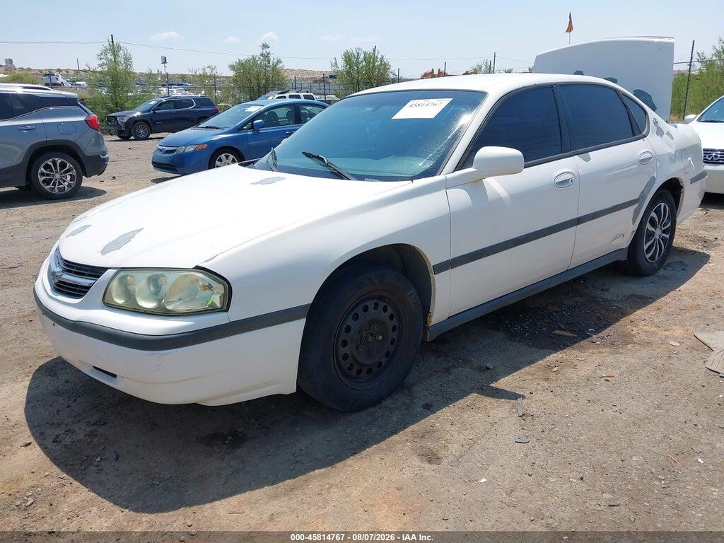 2G1WF52E229198693 2002 CHEVROLET IMPALA photo no. 2