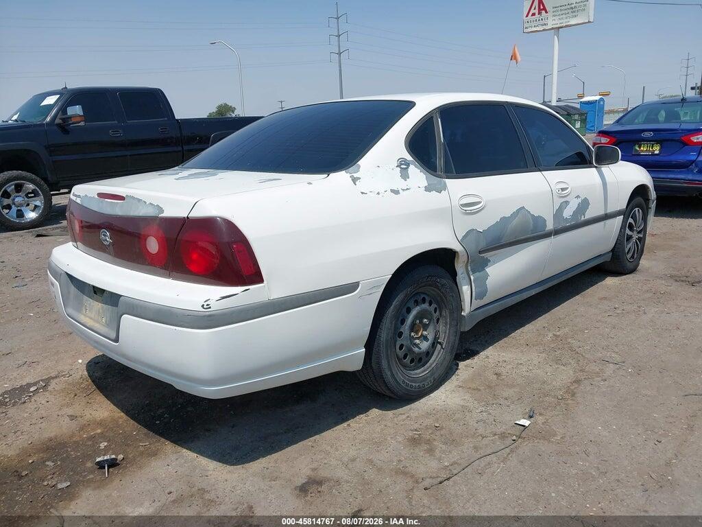 2G1WF52E229198693 2002 CHEVROLET IMPALA photo no. 4