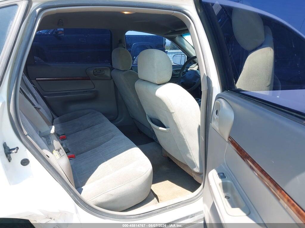 2G1WF52E229198693 2002 CHEVROLET IMPALA photo no. 8
