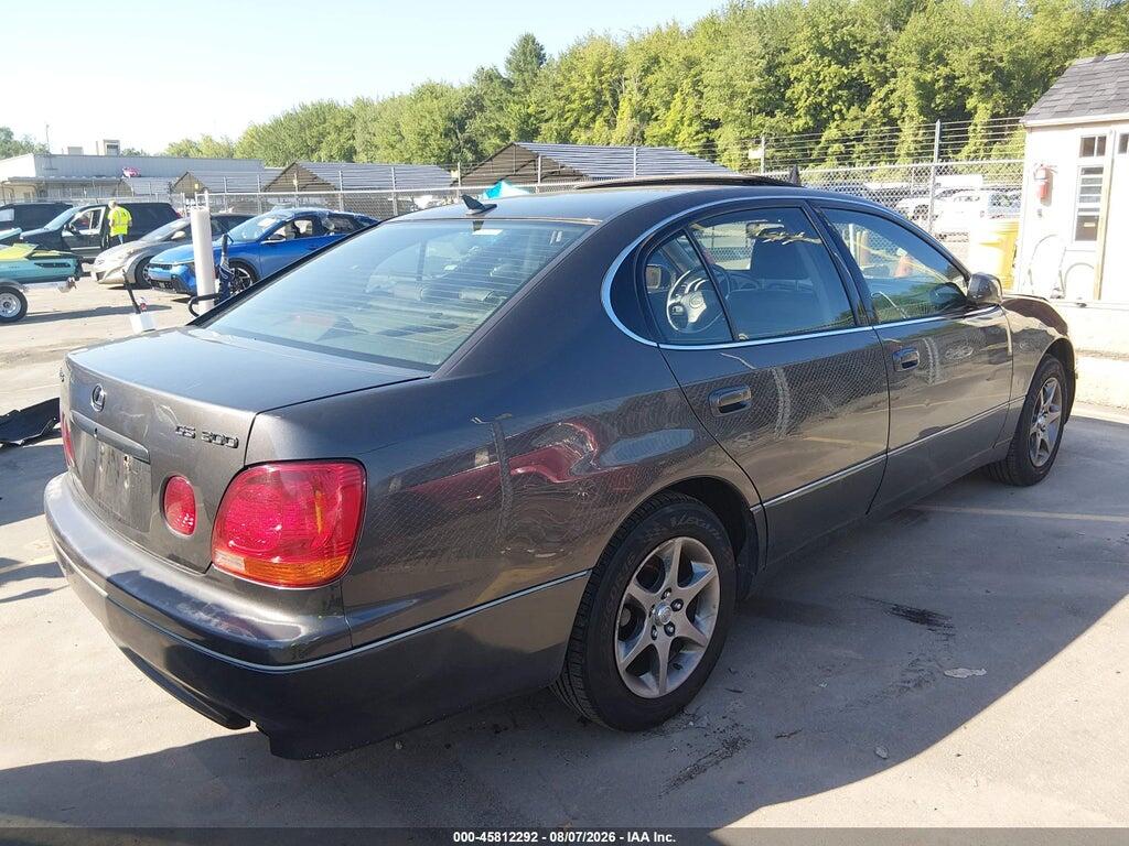 JT8BD69S820167289 2002 LEXUS GS 300 photo no. 4