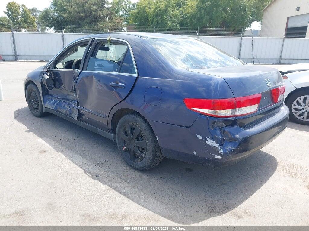 JHMCM56373C039637 2003 HONDA ACCORD SDN photo no. 3