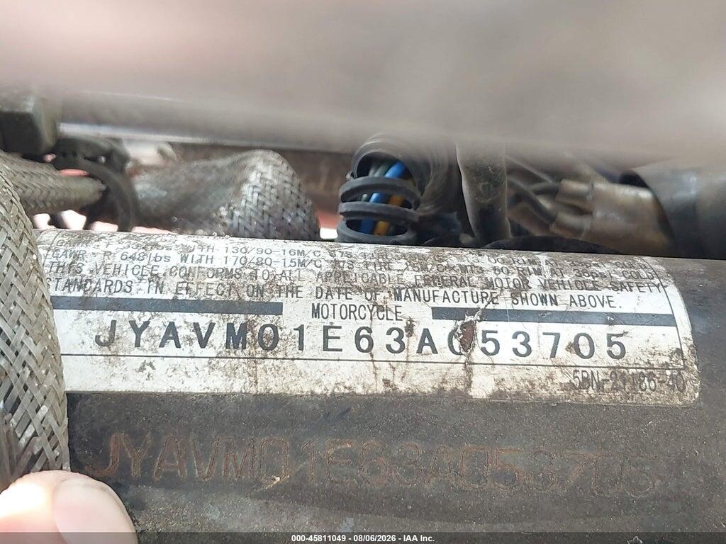 JYAVM01E63A053705 2003 YAMAHA XVS65 photo no. 10