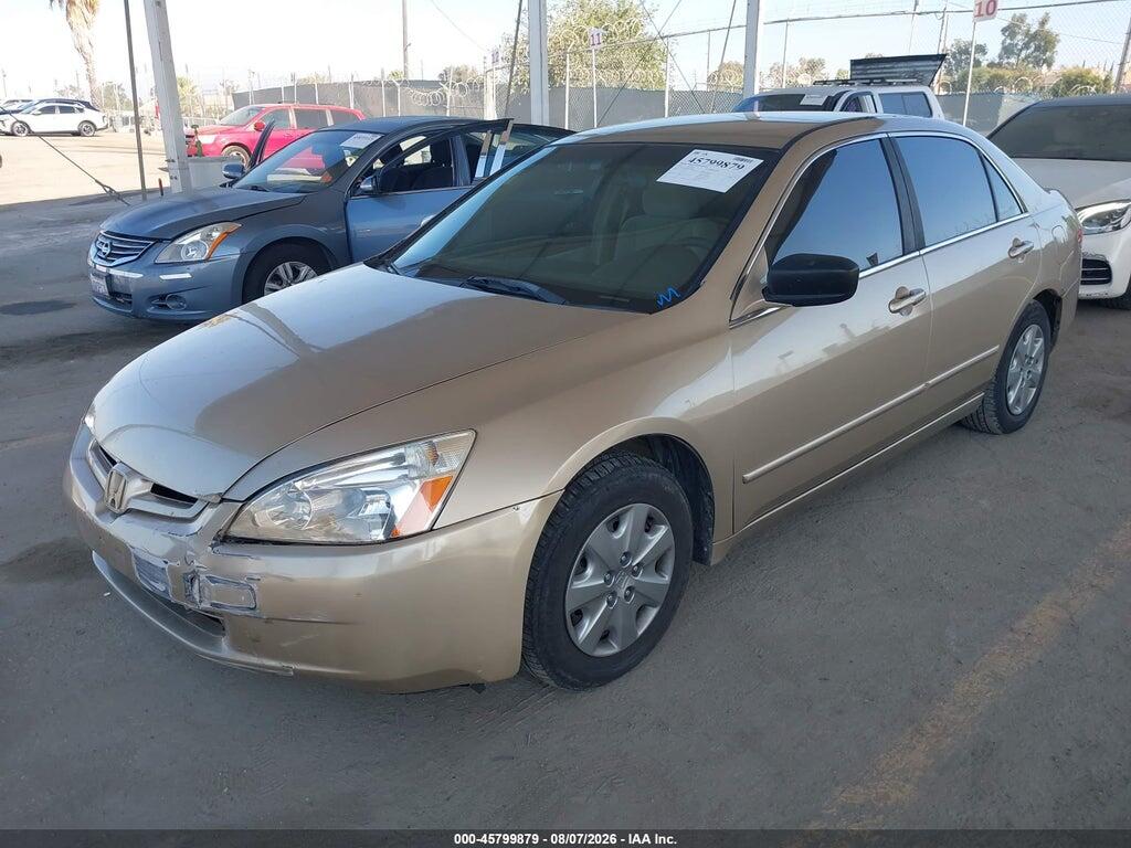 JHMCM56323C050884 2003 HONDA ACCORD SDN photo no. 2