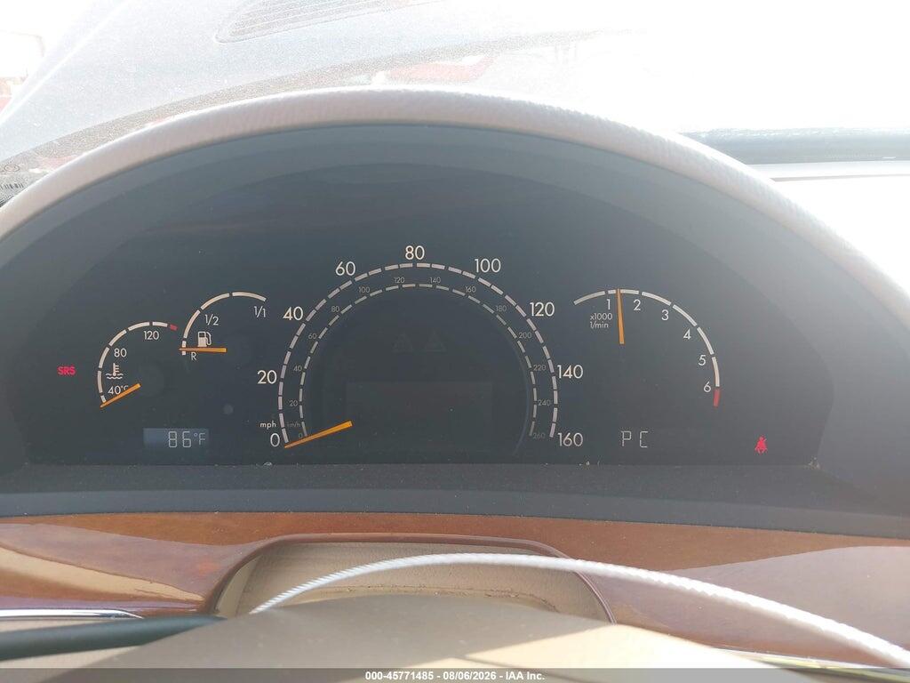 WDBNG70J73A359443 2003 MERCEDES-BENZ S 430 photo no. 7