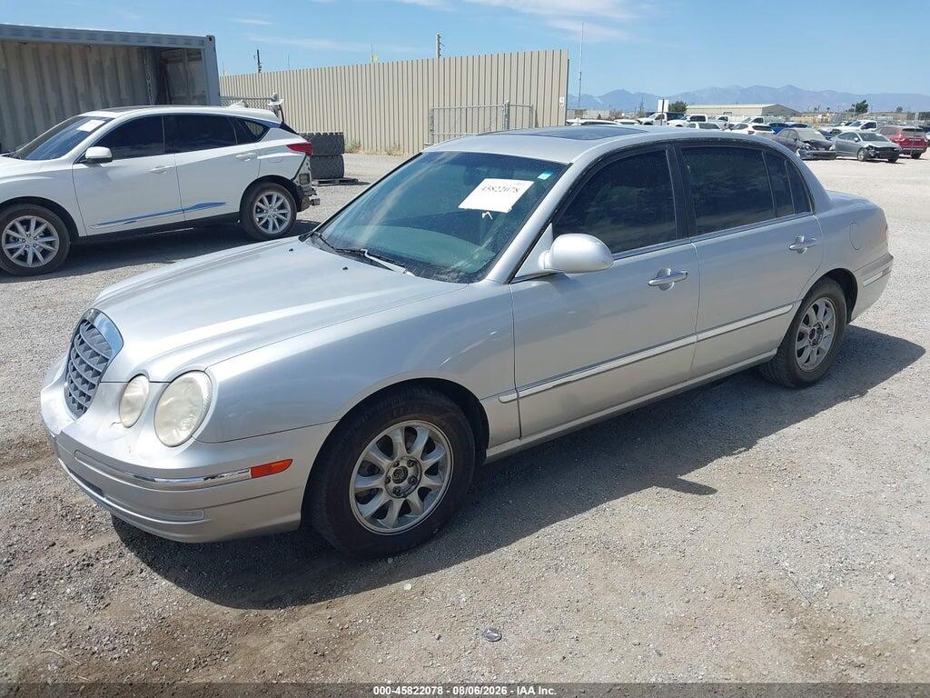 KNALD124545046405 2004 KIA AMANTI photo no. 2