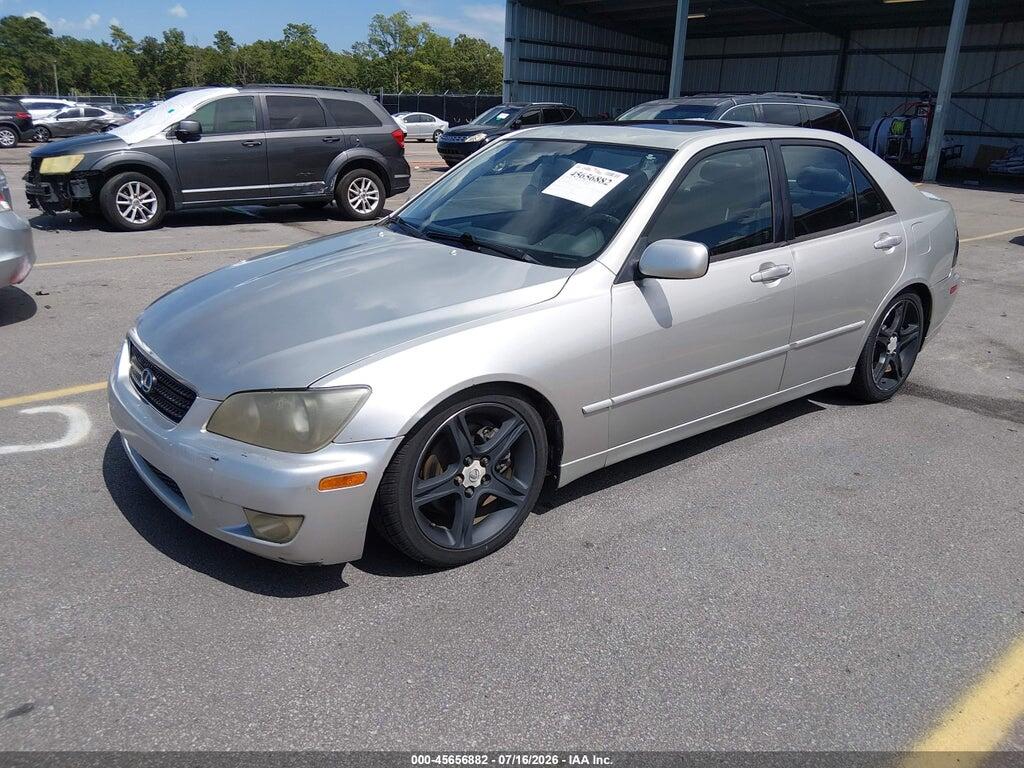 JTHBD192840083575 2004 LEXUS IS 300 photo no. 2