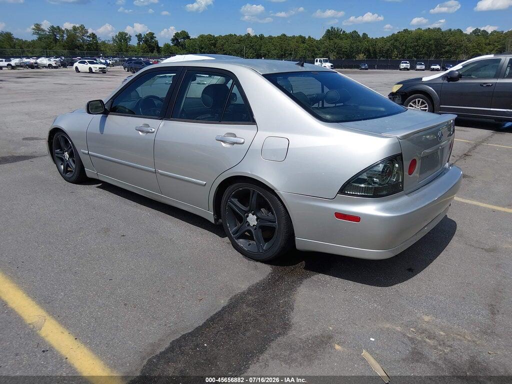 JTHBD192840083575 2004 LEXUS IS 300 photo no. 3