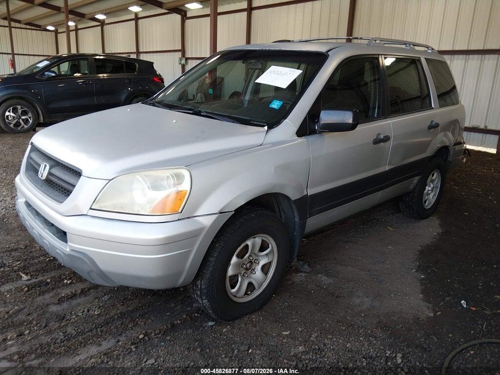 2HKYF18184H520783 2004 HONDA PILOT photo no. 2