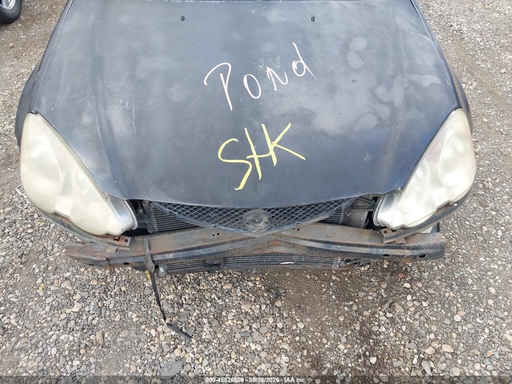 JH4DC548X4S019685 2004 ACURA RSX photo no. 10